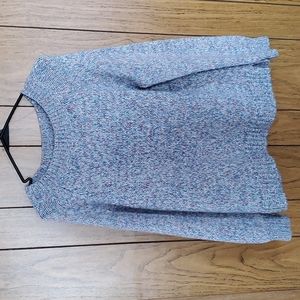 CHAPS Est. 1978 Multi-Color Light Blue Sweater Wmns S/P/CH